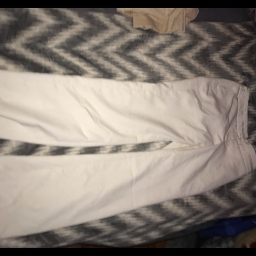 White dress pants